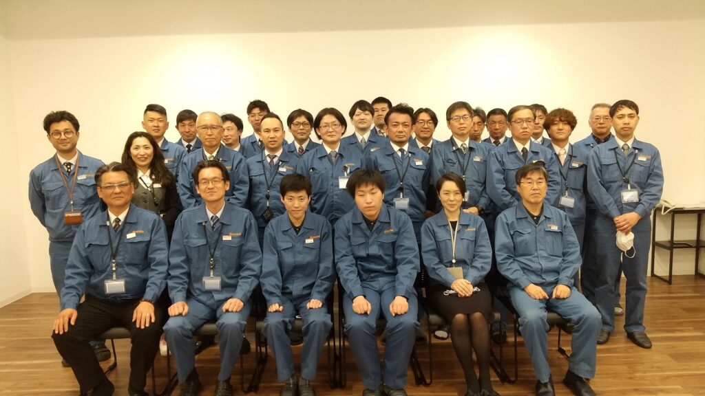 入社式